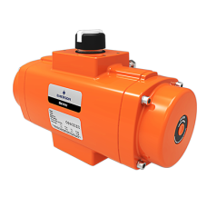 مشغل صمامات هوائي بأسنان مسننة ورف (Rack and Pinion) سلسلة RPE من Bettis